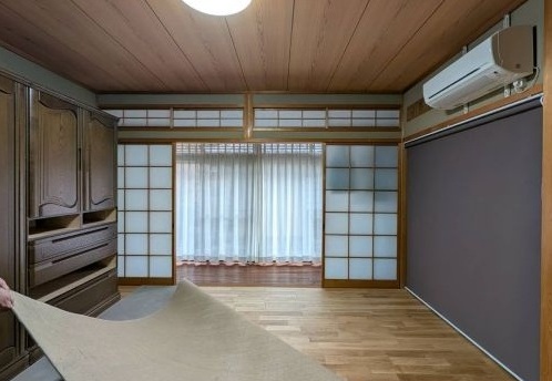 和から洋へ。冬あたたかく、夏涼しい床。