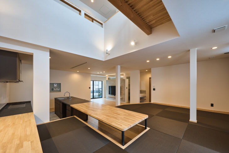 開放感あふれる二世帯リノベーション